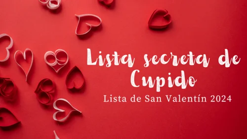 Lista de san Valentín 2024